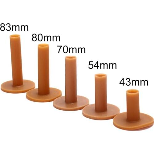 43/54/70/80/83mmRubber Golf Tee Training Practice Tee Mat Golves Ball Hole Holders Beginner Trainer Practice Holder