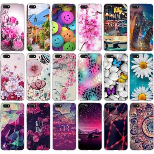 Silicone Case For Huawei Honor 7A Case 5.45" inch Soft TPU Coque bumper Phone Case Fundas Huawei Honor 7A 7 A DUA-L22 Back Cover