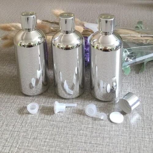 100ml glass bottle silver plated dropper bottle makeup container,essentical oil refillable cosmetics sample bottle 50pieces/lot