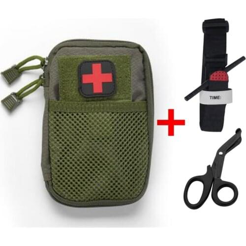 Tatical Camouflage EDC Tool Phone Bag Attachment Molle System 600D Nylon Pouch Pack Gun Accessory