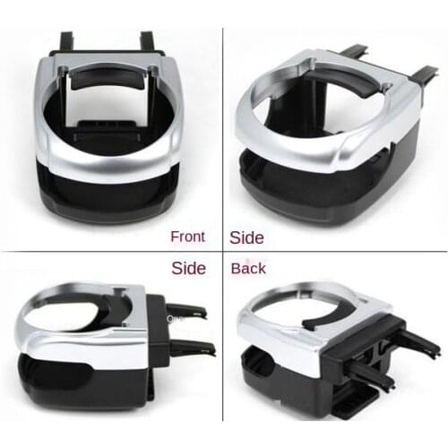 1Pcs Car Cup Holder Outlet Air Vent Cup Rack Beverage Mount Insert Stand Holder Drink Bottle Stand Container Hook Rack Car