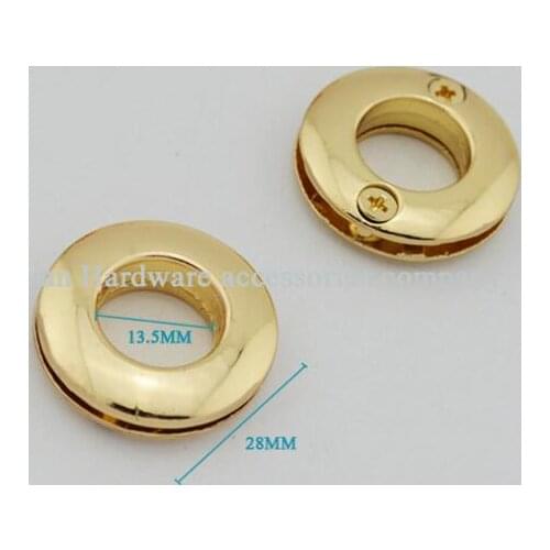 10 PCS/lot) Fashion handbags on both sides of the straps chain piercing hang bag hook bags leather metal accessories