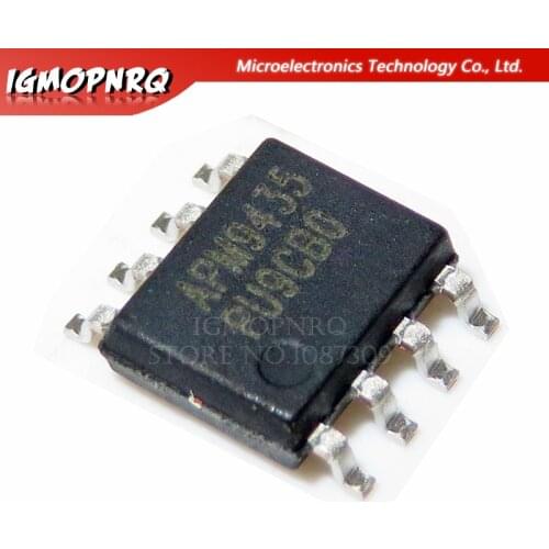 10pcs APM9435A 9435A 9435 Single P-Channel Enhancement Mode Field Effect Transistor SOP-8