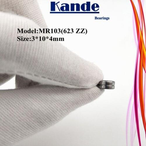 2PCS 623ZZ 623 ZZ With Wire Deep Groove 623 Ball Bearing 3x10x4mm MR103ZZ MR103 ZZ