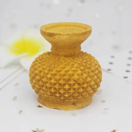 3D stereo vase silica gel mold fragrance plaster molding mold DIY hand-made car mold C1265