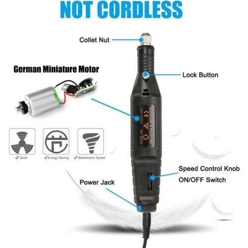 40pcs Portable Engraving Pen Set For Scrapbooking Stationery DIY Engrave Glass Ceramic Electric Carving Pen Machine Graver Tools