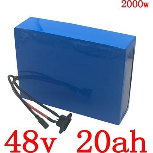 48V Battery 48V Lithium Battery Pack 48V 10AH 12AH 13AH 15AH 16AH 18AH 20AH Electric Bike Battery for 48V 500W 1000W 2000W motor