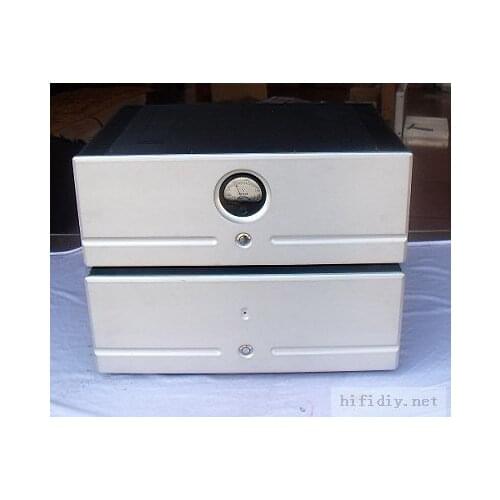 PASS post amplifier case/vu meter/subwoofer amplifier/tube amplifier/class A/power amplifier /hifi diy case(W430*H150*D310