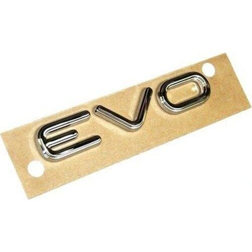 For Fiat Punto Evo Rear Luggage Hood EVO Write Rigging Logo Emblem Badge Monogram (2009-2011)