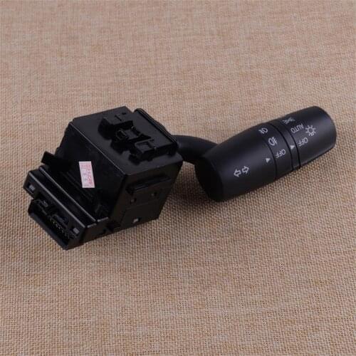 CITALL Headlight Turn Signal Fog Light Column Switch with Automatic Headlights KD33-66-122 Fit for Mazda3 6 CX-5