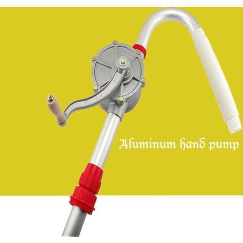 Joto brand Aluminum Rotary Hand Pump / Rotary Hand Chemical Pump - 25mm 21L/Min