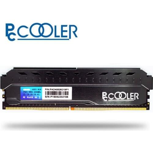 Pccooler 4GB 8GB 16GB 3200 PC Memory RAM Memoria Module Computer Desktop 4G 8G 16G DDR4 PC4 3200MHZ 2400Mhz 2666Mhz 3000Mhz DMII