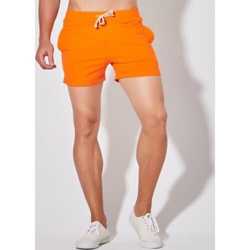Men Short Shorts Summer Orange Jogger Shorts Male Plus Size Casual Cotton Sportswear Boys Badminton Fitness Running Shorts 4xl