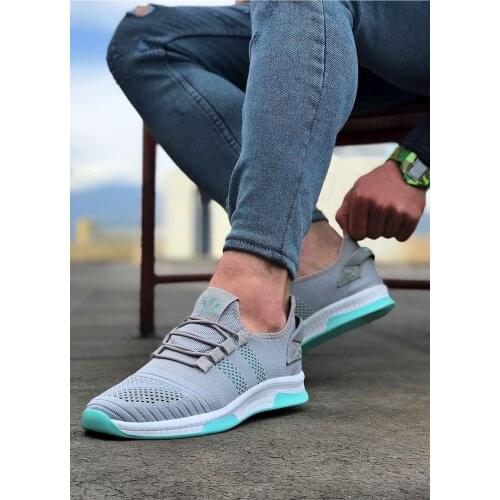 Wagoon WG101 Gray Gree Male Sports Shoes
