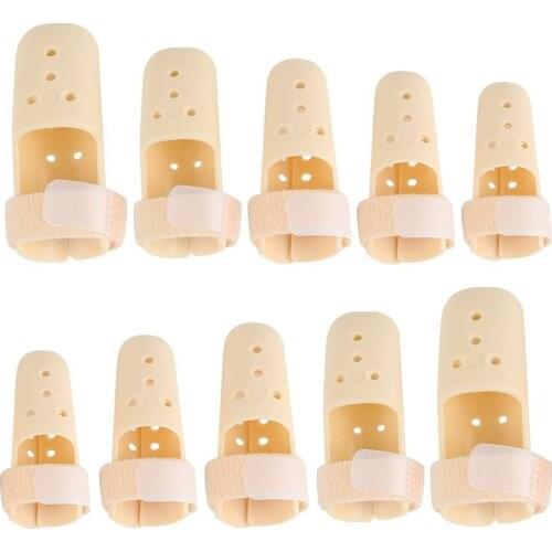 Fracture Pain Mallet Splint Finger Brace Protection Support DIP Joint Plastic