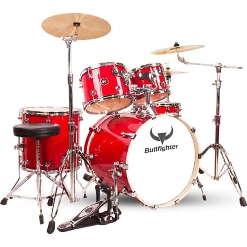 Bullfighter Wholesale custom professional 5pcs PVC jazz drum set Musical Instrument