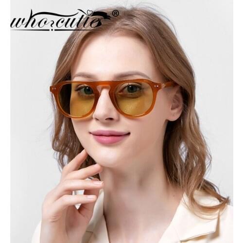Rivet Decor Acrylic Frame Oval Sunglasses Women 2020 Brand Design Vintage Fashion Stylish Outfit Glasses Men Shades Trendy S371