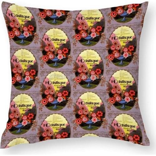 De Toilette Pillow Case Custom Sofa Decorative Pillow Cases Living Room Multi-size Les Grande Art Scents Perfumes Parfum Eu De T