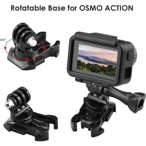 Vertical Mount 360 Rotatable with Quick Release Buckle Portable Quick Release Lightweight for DJI Osmo Action GoPro