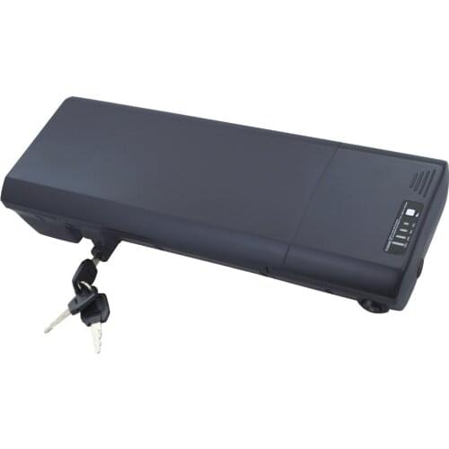 High quality rear rack battery 36V 10.4Ah 12Ah 14Ah ebike battery pack with 42V 2A charger
