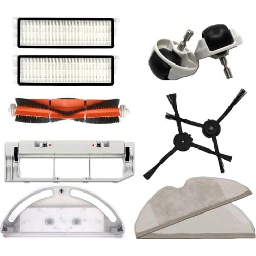 Replacement Main Brush HEPA Filters for Xiaomi for Roborock S50 S51 S55 T4 T6 MI Robot Vacuum Cleaner Filter Side Brush Parts