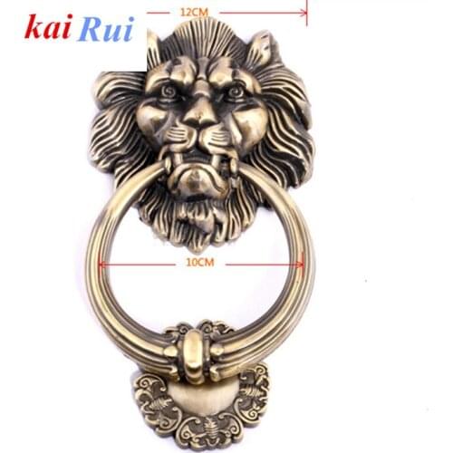 1pcs Door Knocker Lions Furniture handle Home Decor wooden door knocker Furniture handle