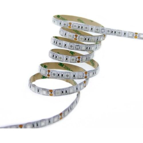 100M 20X 5M 5050 Orange LED Strip 300 LEDs SMD 60LEDS/M ribbon Light Lamp Waterproof DC12V White Black PCB