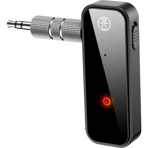 3.5mm Wireless Bluetooth 5.0 Music Receiver Audio Streaming Auto Transmitter Receiver Headphone AUX Adapter Mic Handfree Car PC