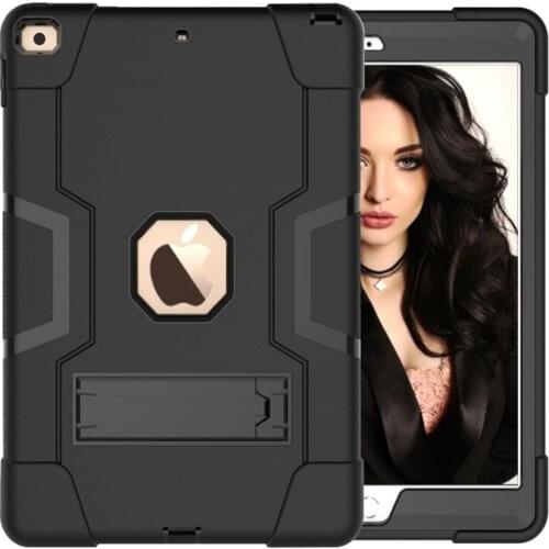 For IPad 10.2 Case Kids Shockproof Soft TPU + PC Kickstand Stand Cover for IPad 7th Generation 2019 Funda for IPad 2019 10.2inch