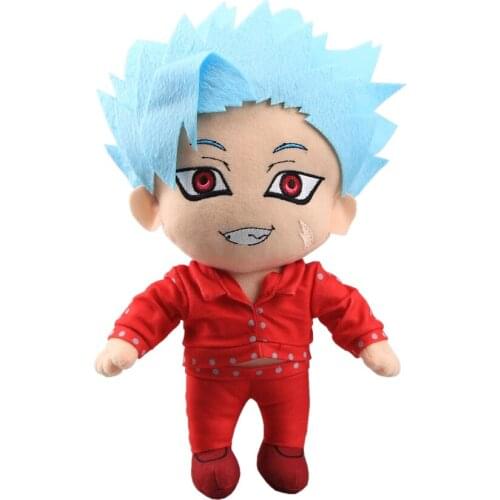 12" 30 cm Anime plush toys doll The Seven Deadly Sins Anime Foxs Sin of Greed stuffed Soft Dolls Children kids Birthday Gift