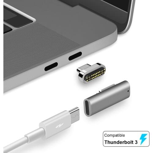 Upmely 24 Pins Cord-C Cable for MagSafe Support Up to 100W 40GB/S PD Data Transfer 5K@60Hz Video Output Magnet For Samsung