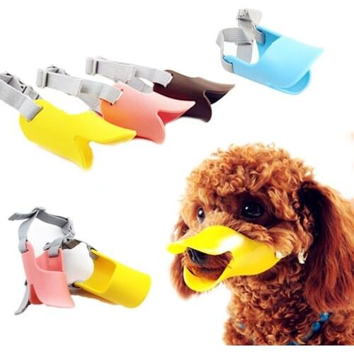 Adjustable Duckbill Pet Dog Muzzle for Teddy Yokie Anti-biting Barking Chewing Mouth Muzzles for Small Medium Large Extra Dogs