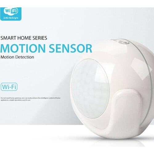 NEO WiFi PIR Motion Sensor Intelligent Home Alarm System Super Mini Shape White PIR Sensor Infrared Alarm Detector