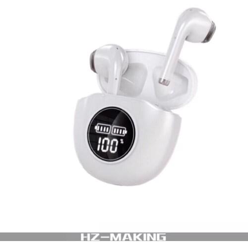 New Wireless Bluetooth-campatible Headphones Power Display Noise Reduction Sports Auriculares Earphones Headset Earbuds With Mic