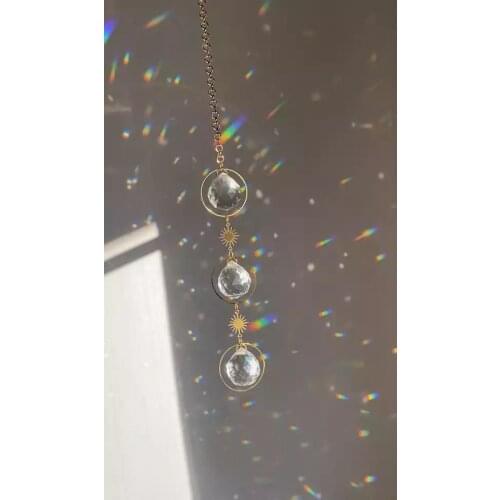 Original Handmade Sun Catcher - mini sun suncatcher Gold Plated