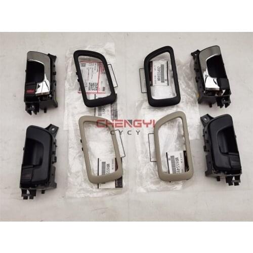 Door Inner Handle Frame For Mitsubishi Pajero Montero V77W V73W V63W V87W V93W V97W MR655491 MR655492 5716A083 5715A084