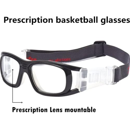 Sports prescription glasses elastic belt basketball glasses Explosion-proof Wrap-around eyeglasses myopia