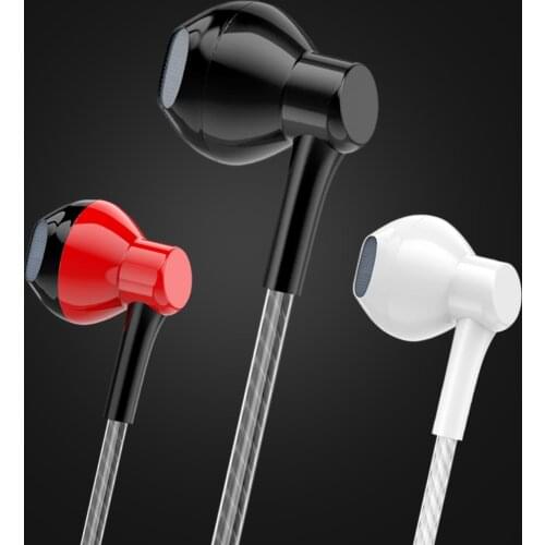 3.5mm Stereo Bass Earphone Headphone with Microphone Wired Gaming Headset Dynamic for Phone Samsung Xiaomi Iphone Apple earphone