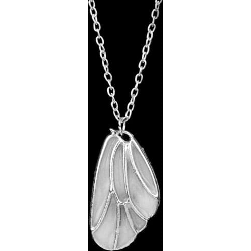 Dongsheng Glowing Blue Wing Morpho Butterfly Pendent Choker Necklace Glow in the Dark Fluorescence Necklace Luminous Gift -30