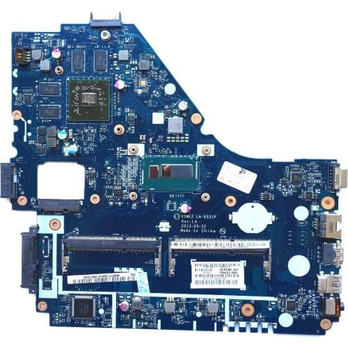 SZWXZY Excellent For ACER E1-572G Laptop Motherboard With I5-4200 CPU DDR3 V5WE2 LA-9531P