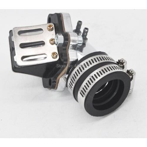 Performance Intake Manifold with Reed Valve for 2 stroke scooters moped Minarelli JOG 50 90 3KJ 4DM 1E40QMB 1E50QMF Vento ZIP