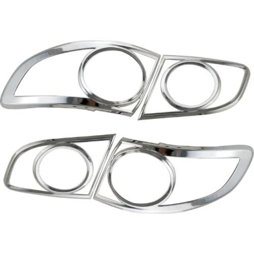 High Quality ABS Plating 2007-2011 for Hyundai Santa Fe Tail Lampshade Rear Lights Decorative Boxes