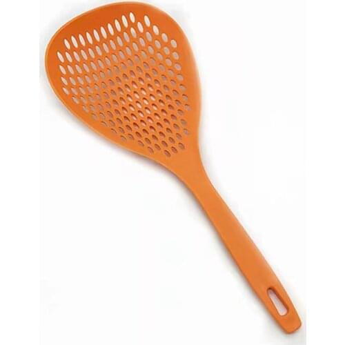 Japanese Leaky Spoon Large Smooth Without Burr Fish Dumplings Accessories More Anti-skid Grip Spoon