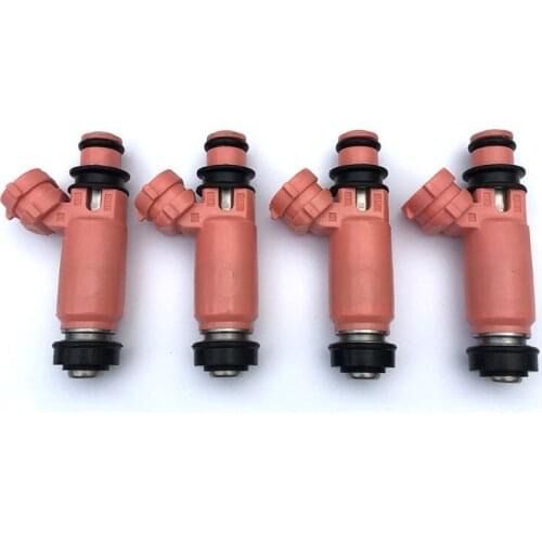 4pcs/lot Fuel Injectors Pink 16611-AA370 16611-AA510 For Subaru Forester Impreza Liberty Legacy STI WRX 565c 195500-3910