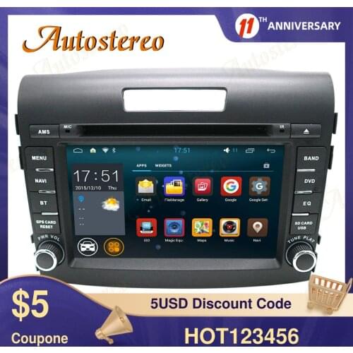 Android Car DVD Player Auto Stereo For Honda CRV 2012-2015 Radio Radio Tape RecorderCar Multimedia Player Head Unit