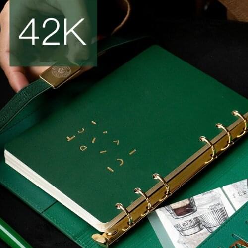 42k C5 6 Holes Loose Leaf Binder Spiral Planner Journal Refill Office Business Affairs Meeting Notebook Diary Agenda Filler