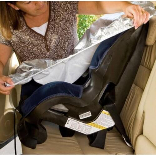 Car Baby Seat Sun Shade Protector for Children Kids Aluminium Film Seat Sun Visor UV Protector Dust Insulation Cover
