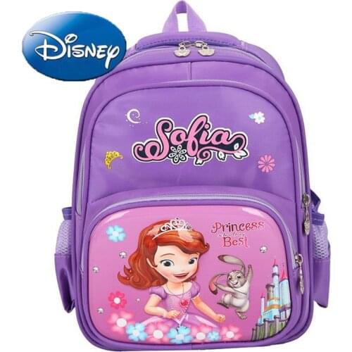 Disney Frozen Bag Princess Elsa Backpack Sophia Large Capacity Womens Shoulder Bags Childrens Schoolbag Cartoon Handbag Hobos