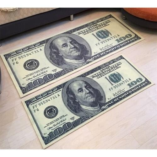 Creative Dollar Carpet For Livingroom Bedroom Room Bay Window Versatile Carpet And Rug Personality Bedside Strips Floor Mat
