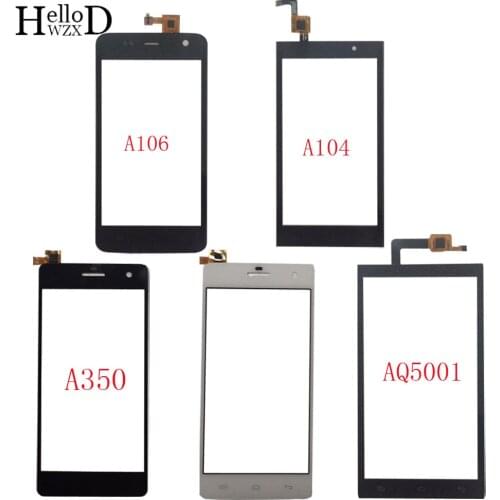 Mobile Touch Screen Panel For Micromax A104 Canvas Fire 2 Unite 2 A106 Canvas Knight A350 Canvas Juice 2 AQ5001 Digitizer Sensor